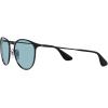 image:imageRayBan RB3539 Erika Metal Polarized Round SunglassesBlackEvolve Photochromic Blue to Violet