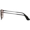 image:imageRayBan RB3539 Erika Metal Polarized Round SunglassesBlackEvolve Photochromic Brown to Dark Brown