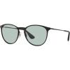 image:imageRayBan RB3539 Erika Metal Polarized Round SunglassesBlackEvolve Photochromic Green to Blue