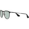 image:imageRayBan RB3539 Erika Metal Polarized Round SunglassesBlackEvolve Photochromic Green to Blue