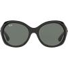 image:imageRayBan Woman Sunglasses Black Frame Green Classic G15 Lenses 57MM