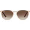 Transparent Light Brown/Brown Gradient