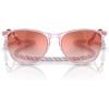 Transparent Violet/Clear Gradient Red Mirrored Red