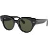 image:imageRayBan womens Rb2192f Roundabout Low Bridge Fit Round Sunglasses