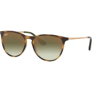 image:imageRayBan Junior Kids RJ9060s Erika Round SunglassesHavanaGreen Mirrored Red