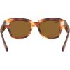 image:imageRayBan Unisex Rb2186 State Street Square SunglassesStriped HavanaB15 Brown