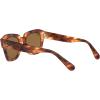 image:imageRayBan Unisex Rb2186 State Street Square SunglassesStriped HavanaB15 Brown