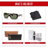 image:imageRayBan Womens Rb4101 Jackie Ohh Butterfly SunglassesLight HavanaCrystal Green