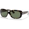 image:imageRayBan Womens Rb4101 Jackie Ohh Butterfly SunglassesLight HavanaCrystal Green