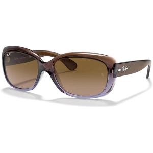 image:imageRayBan Womens Rb4101 Jackie Ohh Butterfly SunglassesBrown Gradient LilacCrystal Chocolate Gradient