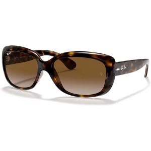image:imageRayBan Womens Rb4101 Jackie Ohh Butterfly SunglassesLight HavanaBrown Gradient Polarized