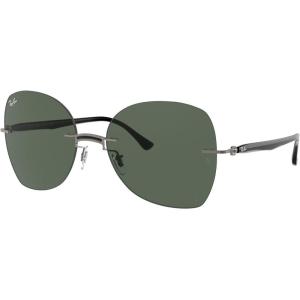image:imageRayBan womens Rb8066 Titanium Butterfly Sunglasses
