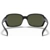 image:imageRayBan Womens Rb4068 Square SunglassesBlack FrameGreen G15xlt Lens