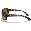 image:imageRayBan Womens Rb4068 Square SunglassesLight HavanaClear Gradient Brown