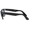 image:imageRayBan unisexadult Rb2140f Original Wayfarer Low Bridge Fit Square SunglassesBlackBlue Grey