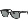 image:imageRayBan unisexadult Rb2140f Original Wayfarer Low Bridge Fit Square SunglassesBlackGreen