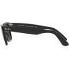 image:imageRayBan unisexadult Rb2140f Original Wayfarer Low Bridge Fit Square SunglassesBlackGreen X