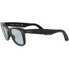 image:imageRayBan unisexadult Rb2140f Original Wayfarer Low Bridge Fit Square SunglassesBlackLight Grey