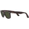 image:imageRayBan unisexadult Rb2140f Original Wayfarer Low Bridge Fit Square SunglassesHavanaGreen