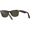 image:imageRayBan unisexadult Rb2140f Original Wayfarer Low Bridge Fit Square SunglassesHavanaGreen