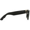 image:imageRayBan unisexadult Rb2140f Original Wayfarer Low Bridge Fit Square SunglassesMatte BlackG15 Green