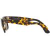 image:imageRayBan unisexadult Rb2140f Original Wayfarer Low Bridge Fit Square SunglassesYellow HavanaPolarized Clear Gradient Brown