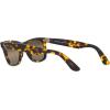 image:imageRayBan unisexadult Rb2140f Original Wayfarer Low Bridge Fit Square SunglassesYellow HavanaPolarized Clear Gradient Brown