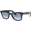 Black/Clear Gradient Blue