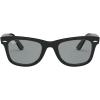 image:imageRayBan unisexadult Rb2140f Original Wayfarer Low Bridge Fit Square SunglassesBlackGreen