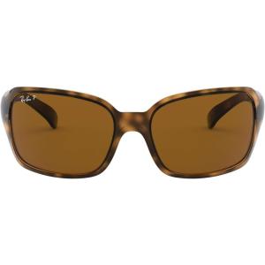 image:imageRayBan Womens Rb4068 Square SunglassesHavanaPolarized B15 Brown