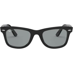 image:imageRayBan unisexadult Rb2140f Original Wayfarer Low Bridge Fit Square SunglassesBlackGreen