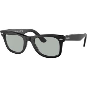 image:imageRayBan unisexadult Rb2140f Original Wayfarer Low Bridge Fit Square SunglassesMatte BlackLight Grey