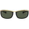 image:imageRayBan Unisex Rb2319 Olympian I Oval SunglassesBlackG15 Green