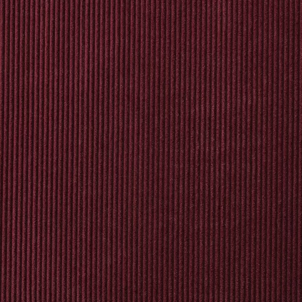 BearPaw  Curtain Panel Single Room Darkening Curtain Panel Corduroy Red 50quot x 84quotRed