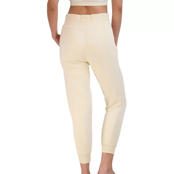 imageBEARPAW Womens Sherpa Jogger Pants with PocketsIvory