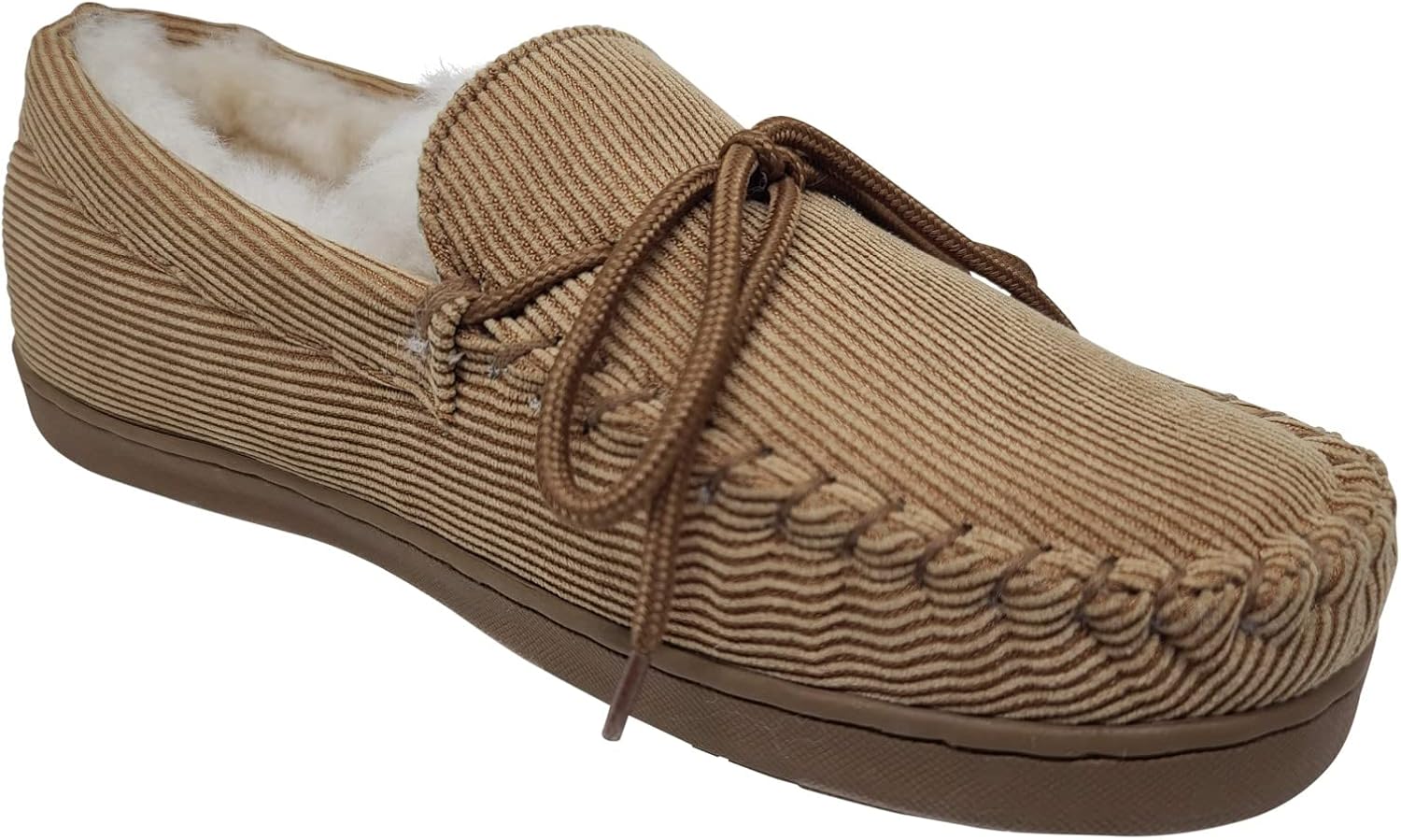 imageBEARPAW Mens Moc II Multiple Colors  Mens Slipper  Mens Shoe  Comfortable ampamp LightweightWalnut Corduroy