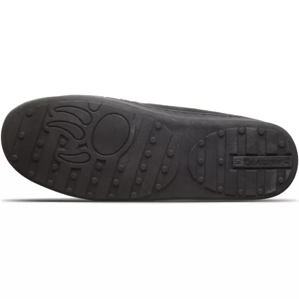 imageBEARPAW Mens Brian Slipper  Mens Slipper  Mens Shoe  Comfortable ampamp LightweightBlackBlack