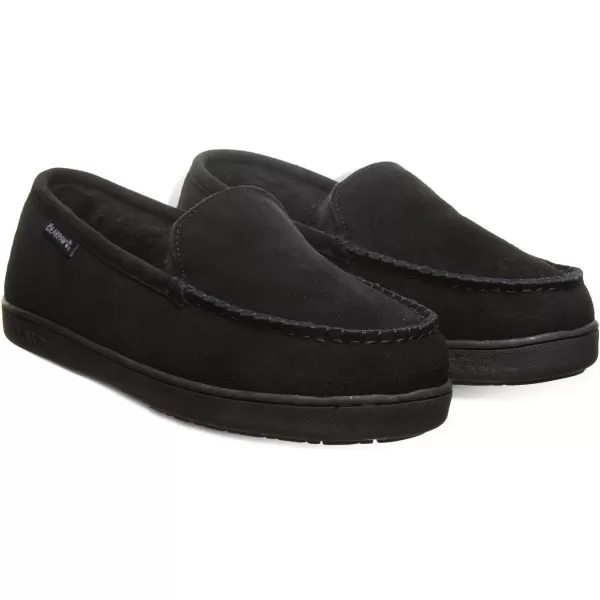 imageBEARPAW Mens Brian Slipper  Mens Slipper  Mens Shoe  Comfortable ampamp LightweightBlackBlack