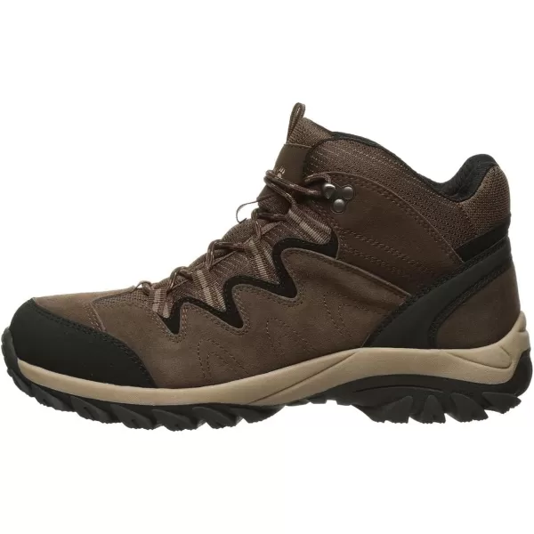 imageBEARPAW Mens Lars Multiple Colors  Mens Hiker Bootie  Mens Hiking Boot  Comfortable Winter BootBrownKhaki