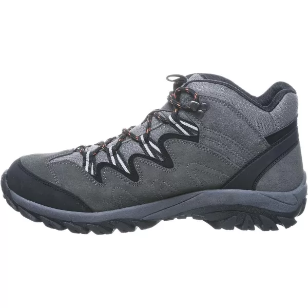 imageBEARPAW Mens Lars Multiple Colors  Mens Hiker Bootie  Mens Hiking Boot  Comfortable Winter BootCharcoal