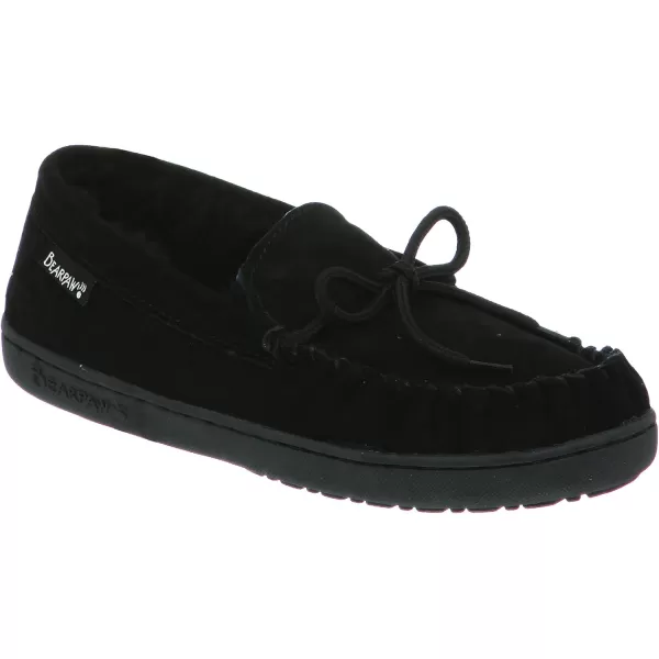 imageBEARPAW Mens Moc II Multiple Colors  Mens Slipper  Mens Shoe  Comfortable ampamp LightweightBlack