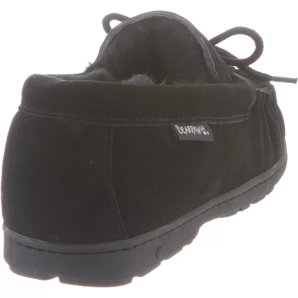 imageBEARPAW Mens Moc II Multiple Colors  Mens Slipper  Mens Shoe  Comfortable ampamp LightweightBlack