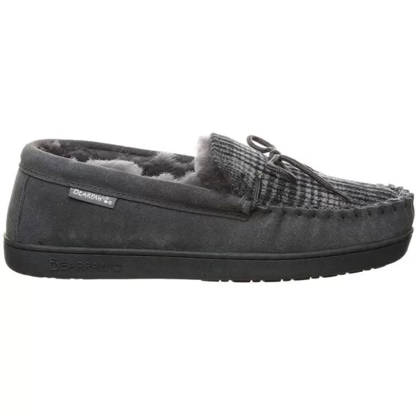 imageBEARPAW Mens Moc II Multiple Colors  Mens Slipper  Mens Shoe  Comfortable ampamp LightweightCharcoal