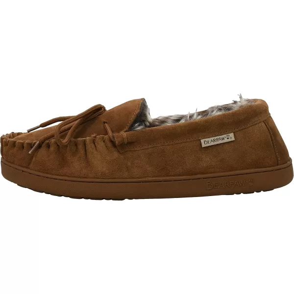 imageBEARPAW Mens Moc II Multiple Colors  Mens Slipper  Mens Shoe  Comfortable ampamp LightweightHickory Faux