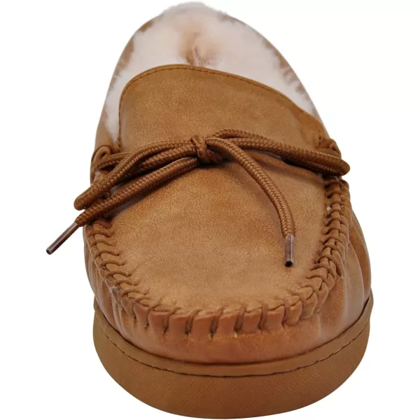 imageBEARPAW Mens Moc II Multiple Colors  Mens Slipper  Mens Shoe  Comfortable ampamp LightweightTan Smooth