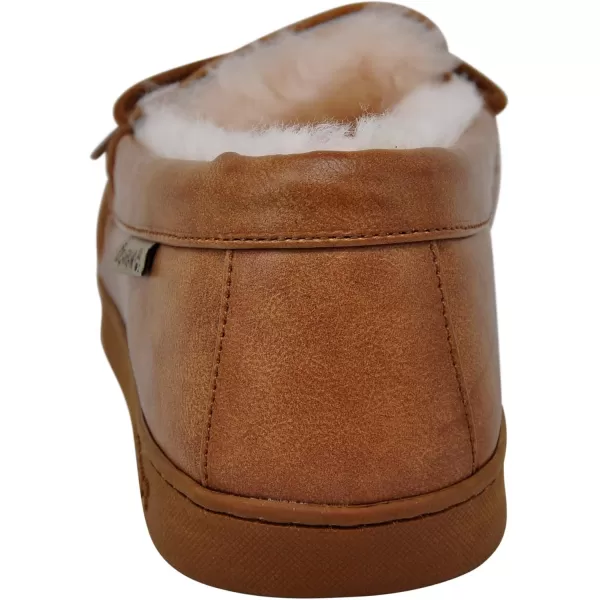 imageBEARPAW Mens Moc II Multiple Colors  Mens Slipper  Mens Shoe  Comfortable ampamp LightweightTan Smooth