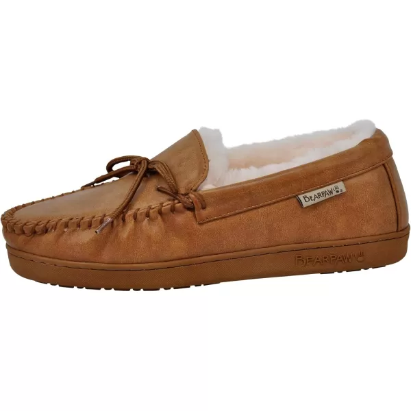 imageBEARPAW Mens Moc II Multiple Colors  Mens Slipper  Mens Shoe  Comfortable ampamp LightweightTan Smooth