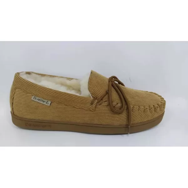 imageBEARPAW Mens Moc II Multiple Colors  Mens Slipper  Mens Shoe  Comfortable ampamp LightweightWalnut Corduroy