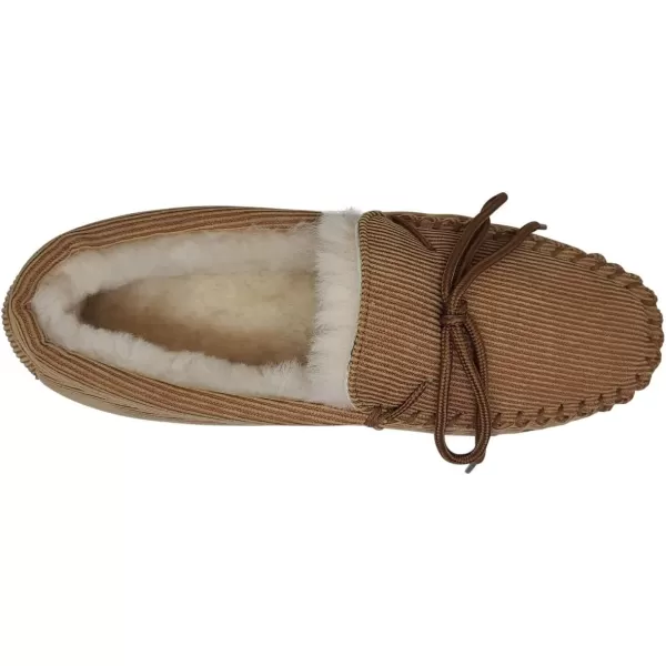 imageBEARPAW Mens Moc II Multiple Colors  Mens Slipper  Mens Shoe  Comfortable ampamp LightweightWalnut Corduroy