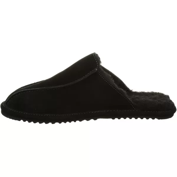 imageBEARPAW Mens Pierre Multiple Colors  Mens Slipper  Mens Shoe  Comfortable ampamp LightweightBlack